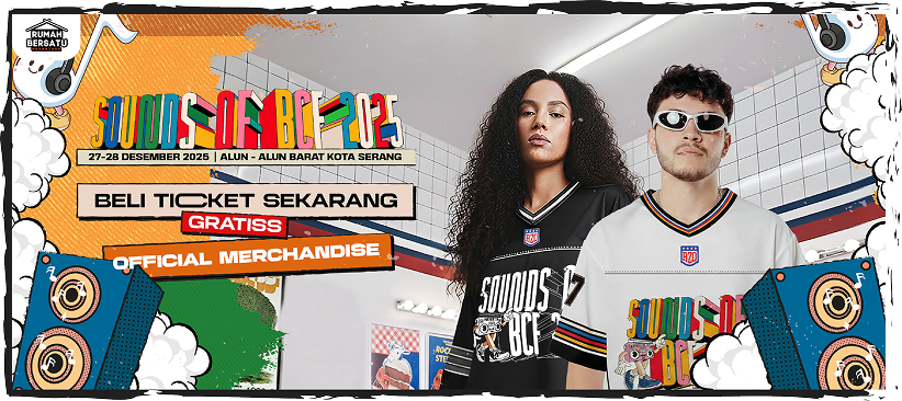 Promo beli tiket Gratis Official Merchandise